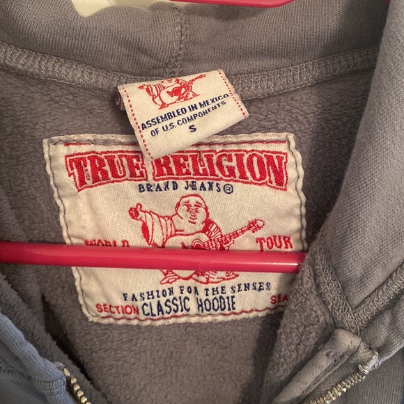 True Religion full-zip hoodie - Picture 2 of 3
